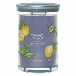 Yankee Candle Black Tea & Lemon Signature Large Tumbler Candle
