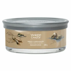 Yankee Candle Amber & Sandalwood Signature Multi-Wick Tumbler Candle