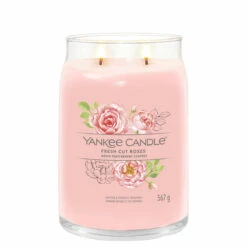 Yankee Candle Fresh Cut Roses Signature Large Jar Candle -Yankee Candle Shop 1630682e fresh cut roses signature large jar candle 2