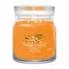 Yankee Candle Farm Fresh Peach Signature Medium Jar Candle