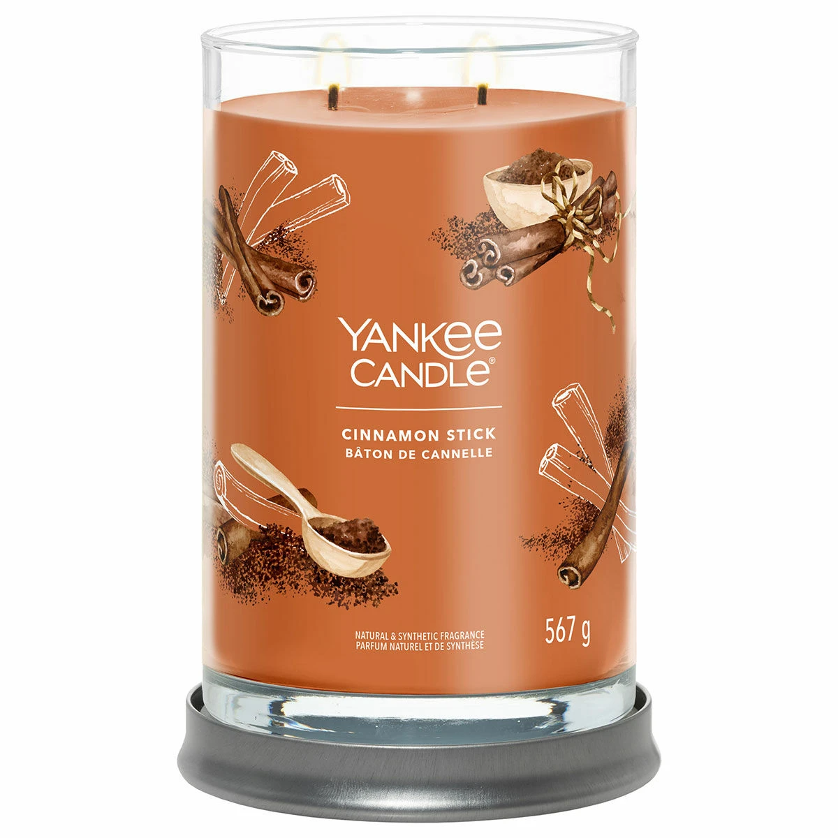 Yankee Candle Cinnamon Stick Signature Large Tumbler Candle 4 Yankee Candle Cinnamon Stick Signature Large Tumbler Candle - Image 2