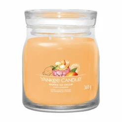 Yankee Candle Mango Ice Cream Signature Medium Jar Candle