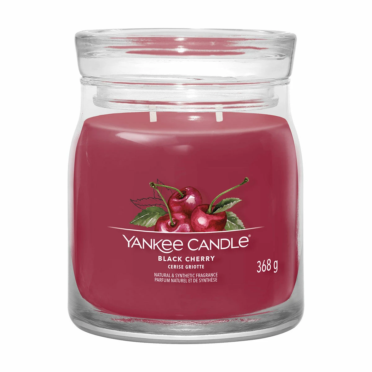 Yankee Candle Black Cherry Signature Medium Jar Candle 3 Yankee Candle Black Cherry Signature Medium Jar Candle