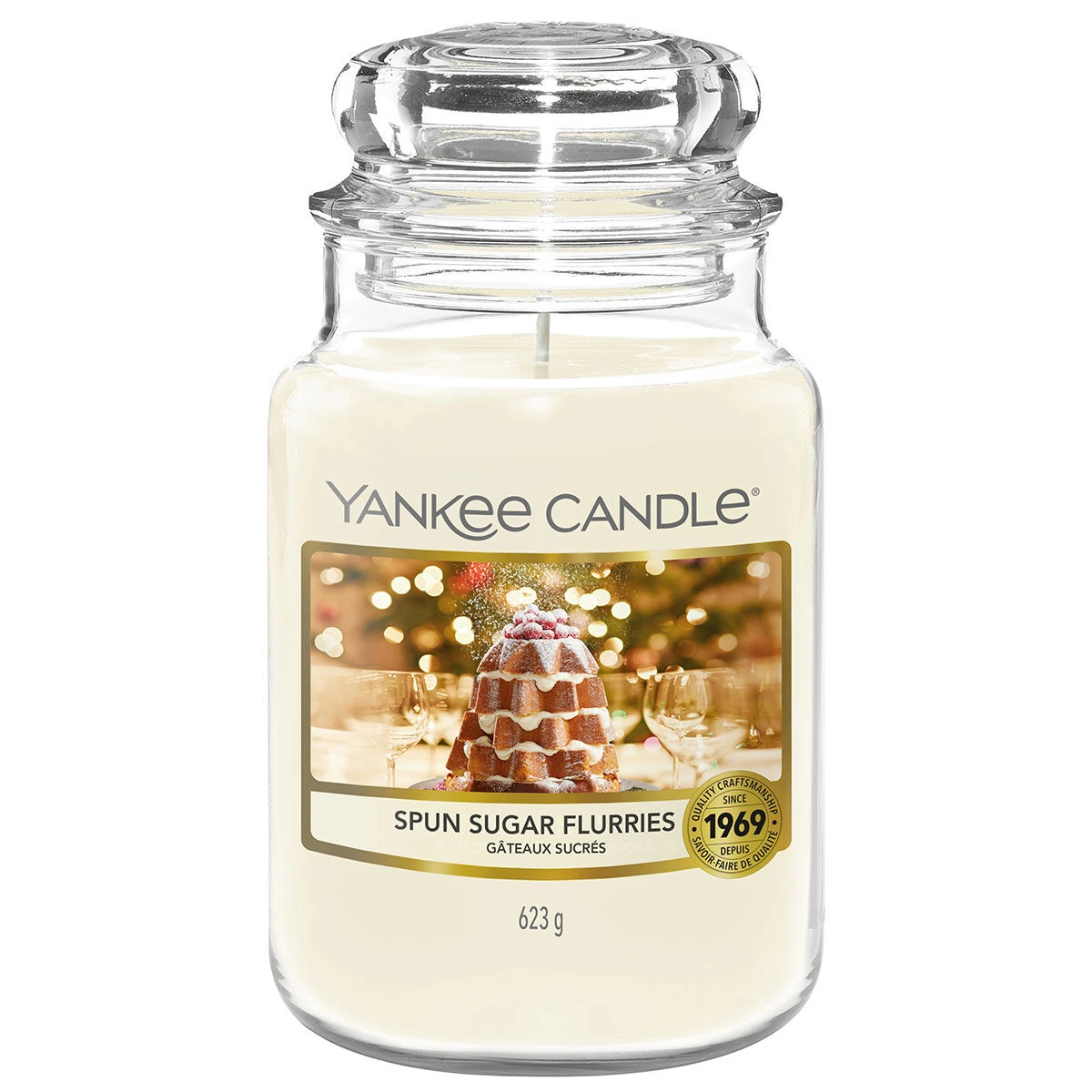 Yankee Candle Spun Sugar Flurries Large Jar Candle 3 Yankee Candle Spun Sugar Flurries Large Jar Candle