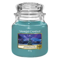 Yankee Candle Shop 35 Yankee Candle Winter Night Stars Medium Jar Candle