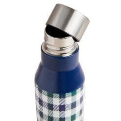 Ted Baker RONNE House Check Dark Blue Water Bottle -Yankee Candle Shop 265079 3
