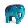 Tilnar Art Aluminark Brushed Aqua Large Elephant -Yankee Candle Shop 34784 ba tilnar art aluminark brushed aqua large elephant 1