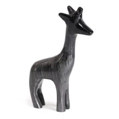 Tilnar Art Aluminark Brushed Black Large Giraffe