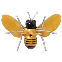 Tilnar Art Aluminark Brushed Small Silver Wing Bee -Yankee Candle Shop 36084 wg tilnar art aluminark brushed small silver wing bee 4