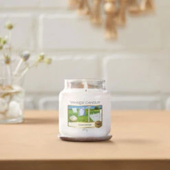 Yankee Candle Clean Cotton Medium Jar Candle -Yankee Candle Shop clean cotton medium jar 2