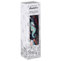 House Of Disaster Coral 500ml Thermal Water Bottle 10 House Of Disaster Coral 500ml Thermal Water Bottle -Yankee Candle Shop corfla house of disaster coral 500ml thermal water bottle box