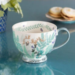 House Of Disaster Boulevard Green Teacup With Gift Box -Yankee Candle Shop disaster designs boucupgre boulevard green teacup with gift box lifestyle 02 m