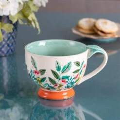 House Of Disaster Secret Garden Fox Teacup With Gift Box -Yankee Candle Shop disaster designs seccupfox secret garden fox teacup with gift box lifestyle 01 m