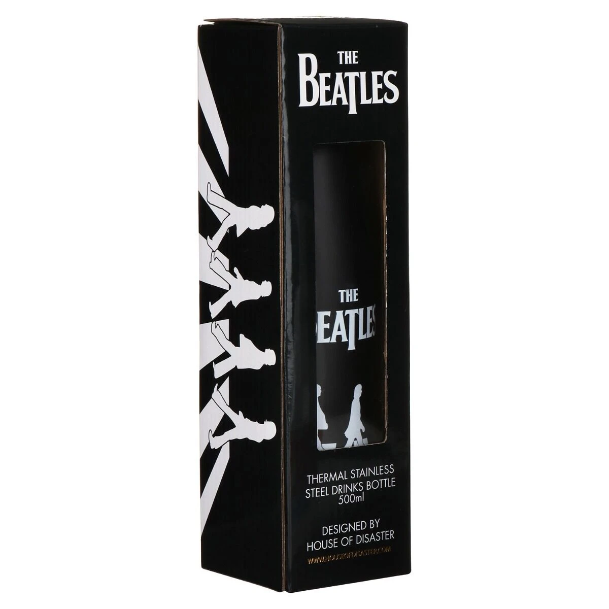 House Of Disaster The Beatles Abbey Road 500ml Thermal Water Bottle 5 House Of Disaster The Beatles Abbey Road 500ml Thermal Water Bottle - Image 3