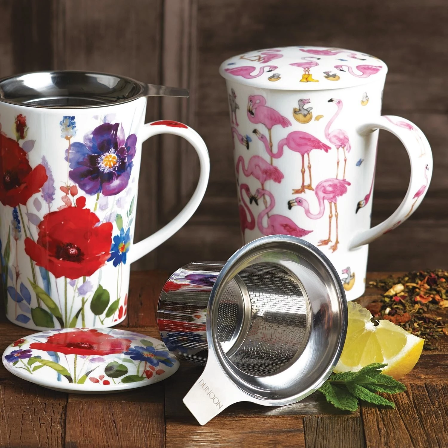 Dunoon Wild Garden Shetland Tea Infuser Set 8 Dunoon Wild Garden Shetland Tea Infuser Set - Image 6
