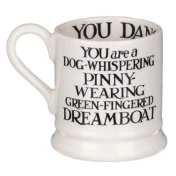 Emma Bridgewater Black Toast King Of Cool & Queen Of Rock Set Of Two Half Pint Mugs 12 Emma Bridgewater Black Toast King Of Cool & Queen Of Rock Set Of Two Half Pint Mugs -Yankee Candle Shop emma bridgewater 1kiq010013 king of cool queen of rock mugs 2