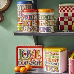 Emma Bridgewater Brighter World Set Of Three Round Caddies -Yankee Candle Shop emma bridgewater brighter world collection