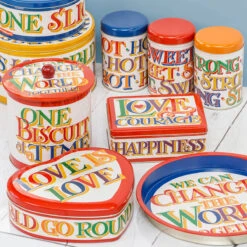 Emma Bridgewater Brighter World Set Of Three Round Caddies -Yankee Candle Shop emma bridgewater elite brighter world jan 2023 v2 1