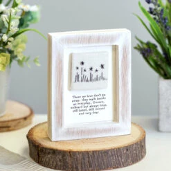 East Of India ‘Those We Love’ Wooden Sign