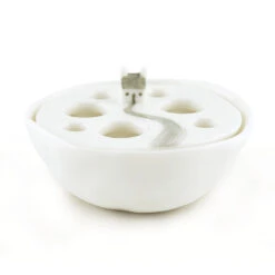 East Of India Garden Path Flat Bud Vase -Yankee Candle Shop eoi 5774 east of india garden path flat bud vase 3