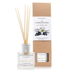 Home County Candle Co. The Cambridgeshire - Cassis & Black Vanilla Reed Diffuser