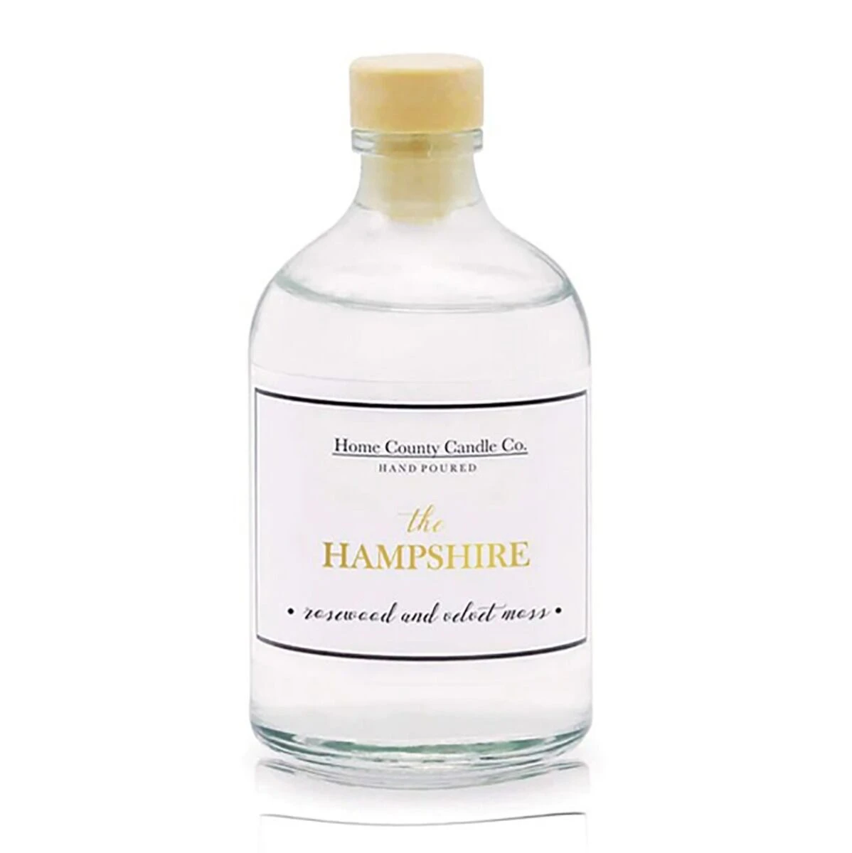 Home County Candle Co. The Hampshire - Rosewood & Velvet Moss 100ml Reed Diffuser Refill 3 Home County Candle Co. The Hampshire - Rosewood & Velvet Moss 100ml Reed Diffuser Refill