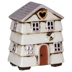 Shudehill Village Pottery Cream Beehive Tealight Holder -Yankee Candle Shop joe davies 330954 shudehill village pottery cream beehive house tealight holder 2