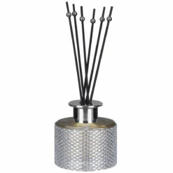 Desire Silver Diamante Pomegranate Noir 200ml Reed Diffuser -Yankee Candle Shop lesser pavey lp49667 silver diamante pomegranate noir 200ml reed diffuser 2