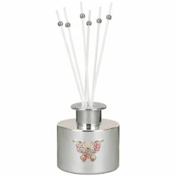 Desire Silver Butterfly Pomegranate Noir 200ml Reed Diffuser -Yankee Candle Shop lesser pavey lp49693 silver butterfly pomegranate noir 200ml reed diffuser 2
