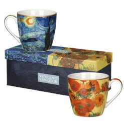 Van Gogh Set Of Two Boxed Mugs