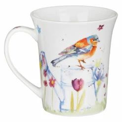 Jennifer Rose Garden Birds Set Of Four Mugs -Yankee Candle Shop lesser and pavey lp95449 jennifer rose garden birds set of four mugs 10