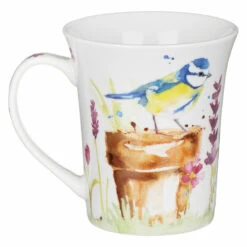 Jennifer Rose Garden Birds Set Of Four Mugs -Yankee Candle Shop lesser and pavey lp95449 jennifer rose garden birds set of four mugs 9