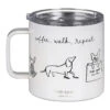 Kate Spade New York Dog Party Stainless Steel Travel Coffee Mug With Handle 1 Kate Spade New York Dog Party Stainless Steel Travel Coffee Mug With Handle -Yankee Candle Shop lifeguard press 222643 kate spade dog party stainless steel travel coffee mug 1