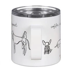 Kate Spade New York Dog Party Stainless Steel Travel Coffee Mug With Handle 10 Kate Spade New York Dog Party Stainless Steel Travel Coffee Mug With Handle -Yankee Candle Shop lifeguard press 222643 kate spade dog party stainless steel travel coffee mug 4