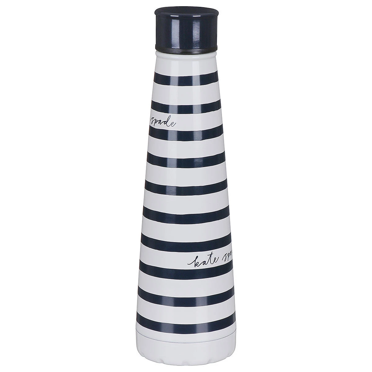 Kate Spade New York Navy Stripe Stainless Steel Water Bottle 5 Kate Spade New York Navy Stripe Stainless Steel Water Bottle - Image 3