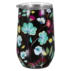 Kate Spade New York Autumn Floral Stainless Steel Wine Tumbler -Yankee Candle Shop lifeguard press 224549 kate spade autumn floral wine tumbler 4