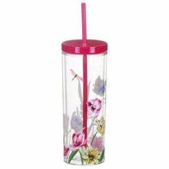 Kate Spade New York Dragonflies And Tulips Acrylic Tumbler With Straw 9 Kate Spade New York Dragonflies And Tulips Acrylic Tumbler With Straw -Yankee Candle Shop lifeguard press 230933 kate spade dragonflies and tulips acrylic tumbler 3 2