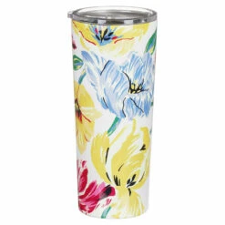 Kate Spade New York Painted Tulips Stainless Steel Tumbler 9 Kate Spade New York Painted Tulips Stainless Steel Tumbler -Yankee Candle Shop lifeguard press 235735 kate spade painted tulips tumbler 3