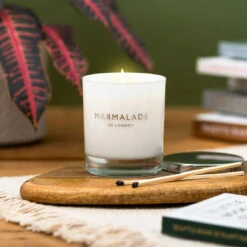 Marmalade Of London English Rosemary & Patchouli 230g Luxury Glass Soy Candle 13 Marmalade Of London English Rosemary & Patchouli 230g Luxury Glass Soy Candle -Yankee Candle Shop marmalade 230g luxury glass candle lifestyle 3 1 2