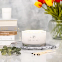 Marmalade Of London Prosecco & Juniper 400g 3 Wick Glass Soy Candle -Yankee Candle Shop marmalade 400g 3 wick glass candle lifestyle 3 3