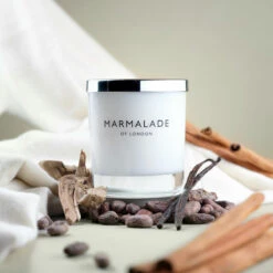 Marmalade Of London Cashmere & Cocoa 230g Luxury Glass Soy Candle 19 Marmalade Of London Cashmere & Cocoa 230g Luxury Glass Soy Candle -Yankee Candle Shop marmalade of london 12125 cashmere cocoa 230g luxury glass candle lifestyle 1 1