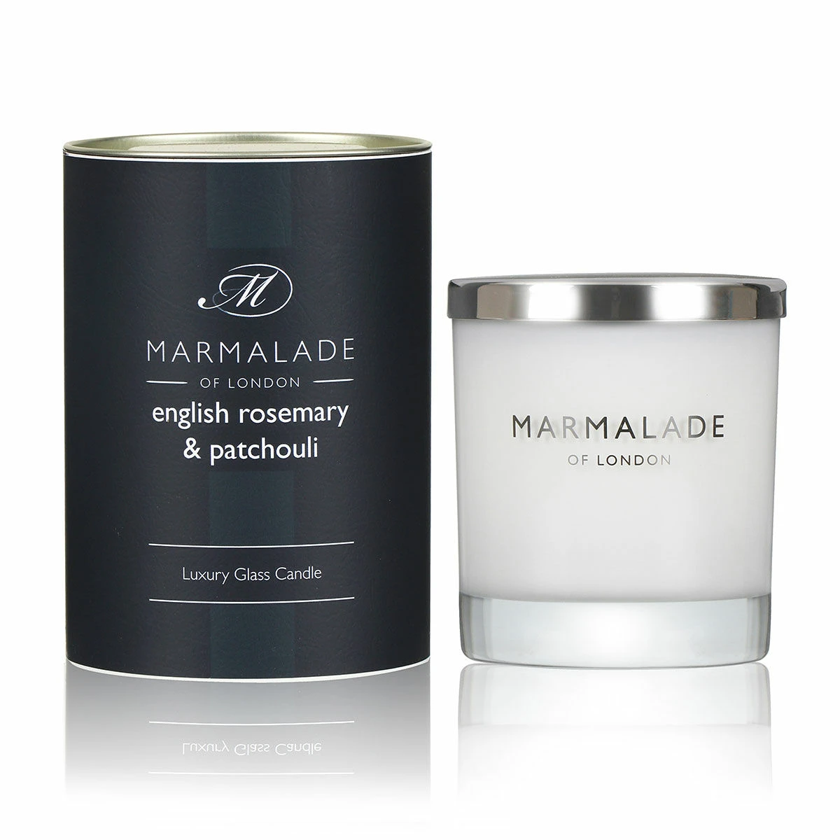 Marmalade Of London English Rosemary & Patchouli 230g Luxury Glass Soy Candle 3 Marmalade Of London English Rosemary & Patchouli 230g Luxury Glass Soy Candle