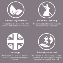 Marmalade Of London Calm 230g Wellbeing Glass Soy Candle -Yankee Candle Shop marmalade of london key facts 16