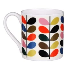 Orla Kiely Classic Multi Stem Fun Large Mug -Yankee Candle Shop mclaggan orla kiely msqok160 classic multi stem fun large mug 03 copy