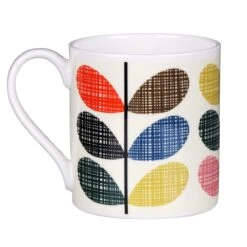 Orla Kiely Scribble Multi Stem Fun Large Mug -Yankee Candle Shop mclaggan orla kiely msqok162 scribble multi stem fun large mug 33 copy