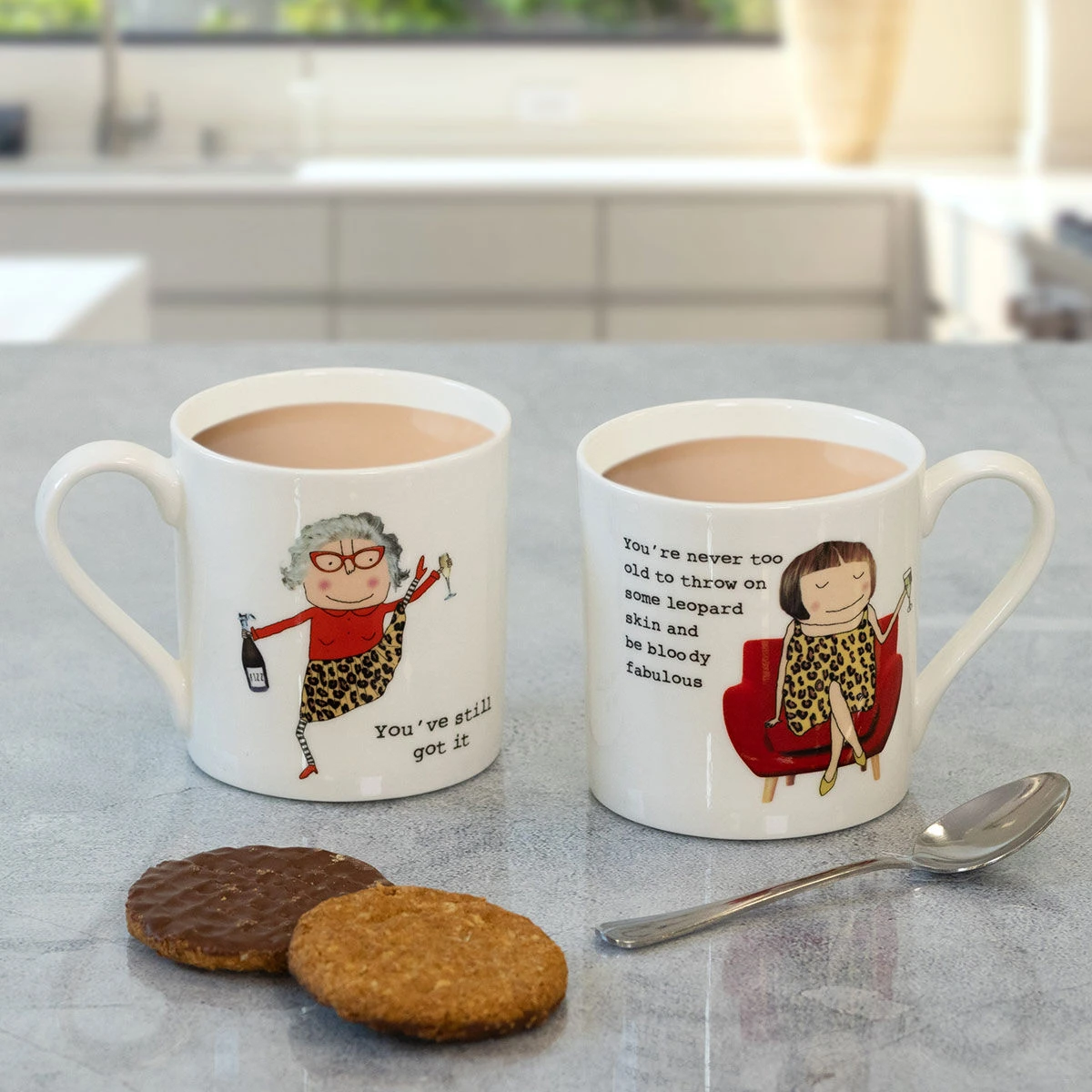 Rosie Made A Thing Leopard Skin Mug 5 Rosie Made A Thing Leopard Skin Mug - Image 3