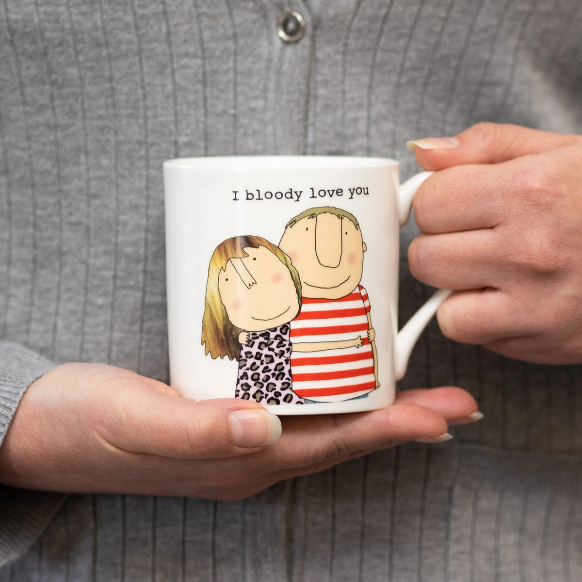 Rosie Made A Thing I Bloody Love You Mug 3 Rosie Made A Thing I Bloody Love You Mug - Image 2