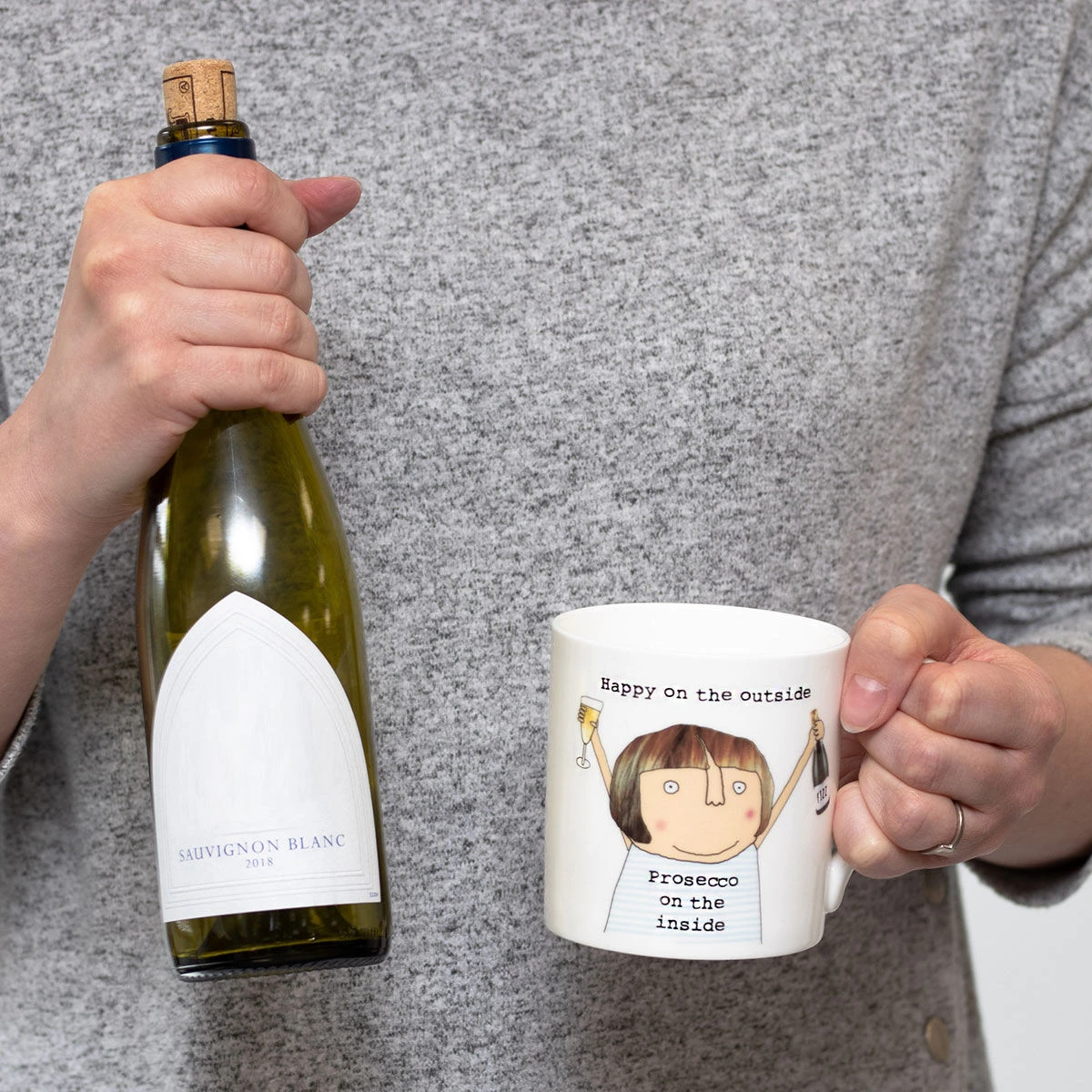 Rosie Made A Thing Prosecco On The Inside Mug 4 Rosie Made A Thing Prosecco On The Inside Mug - Image 2