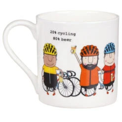 Rosie Made A Thing Cycling/Beer Mug -Yankee Candle Shop mclaggan rosie made a thing qrh46 cycling beer mug 02