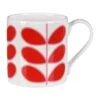 Orla Kiely Linear Stem Red Large Mug -Yankee Candle Shop mclaggan smith orla kiely msqok168 linear stem red large mug 01